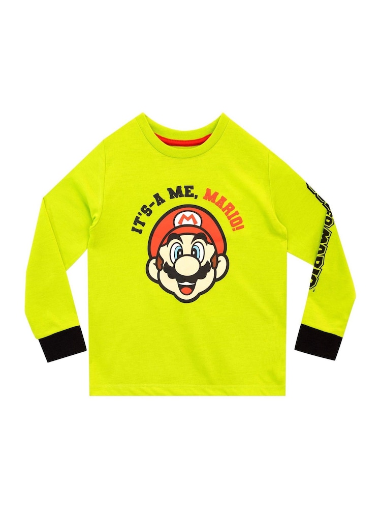 Character Yellow Super Mario Pyjamas - Image 2 of 7