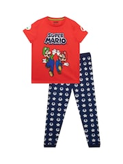 Character Red Super Mario Pyjamas - Image 1 of 7
