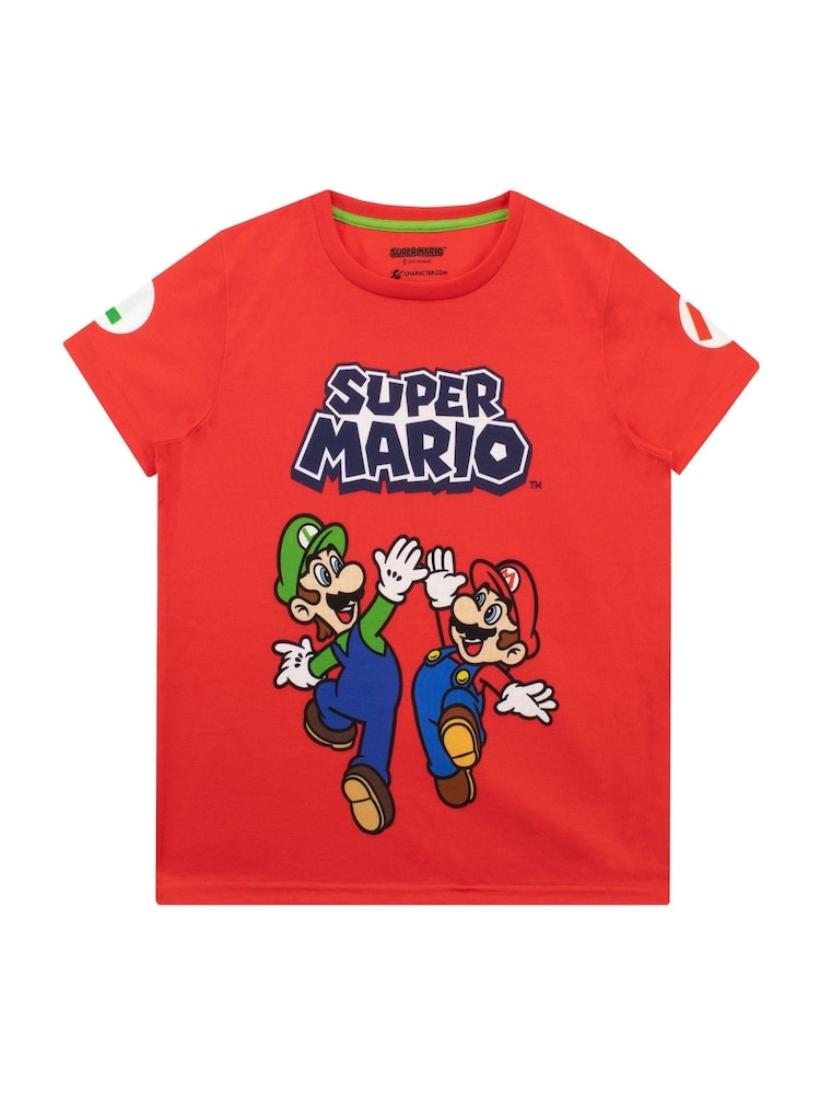 Character Red Super Mario Pyjamas - Image 2 of 7