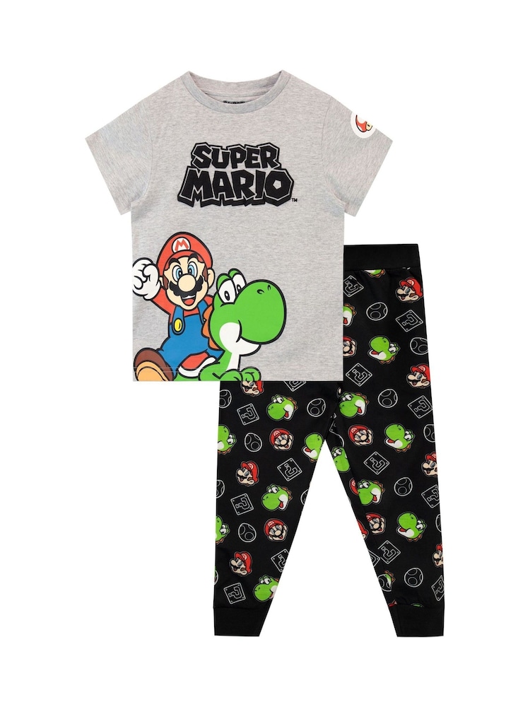 Character Grey Super Mario Pyjamas - Image 1 of 8