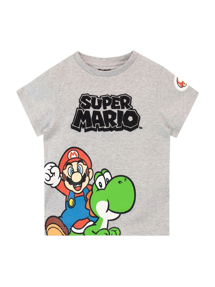 Character Grey Super Mario Pyjamas - Image 2 of 8