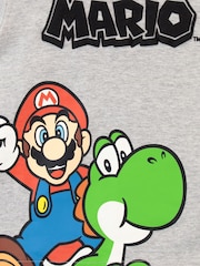 Character Grey Super Mario Pyjamas - Image 4 of 8