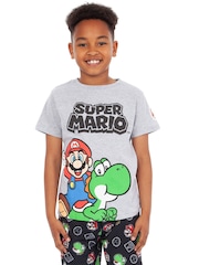 Character Grey Super Mario Pyjamas - Image 6 of 8