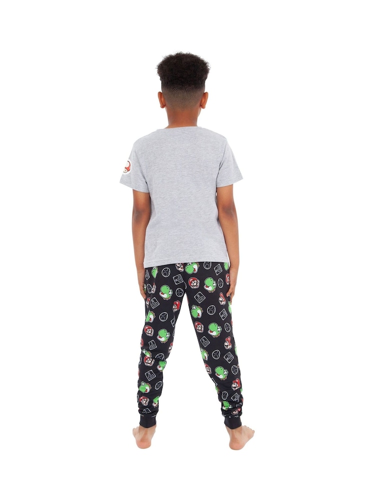 Character Grey Super Mario Pyjamas - Image 8 of 8