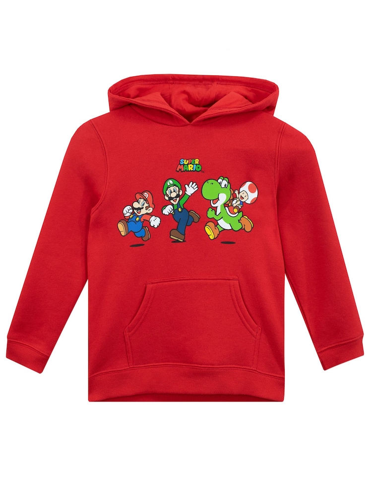 Character Red Super Mario Hoodie - Image 1 of 4