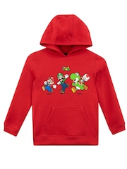 Character Red Super Mario Hoodie - Image 2 of 4