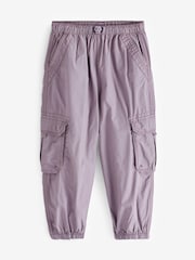 Mauve Purple Parachute Cargo Trousers (3-16yrs) - Image 4 of 7