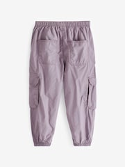 Mauve Purple Parachute Cargo Trousers (3-16yrs) - Image 5 of 7