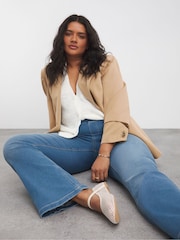 Azul - Jeggings bootcut de Simply Be - Imagen 3 de 5