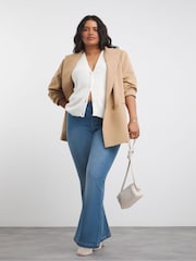 Azul - Jeggings bootcut de Simply Be - Imagen 4 de 5