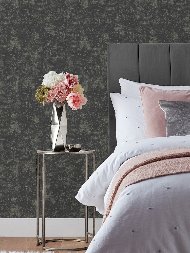Riva Paoletti Black Symphony Abstract Vinyl Wallpaper - Image 1 of 3