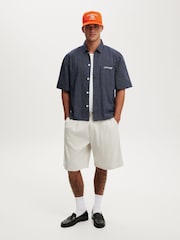 Cotton On Blue Ventura Short Sleeve Shirt - Image 3 of 4