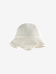 Ecru - Babyhut mit breiter Krempe (0 M.–2 J.) - Bild 1 von 4