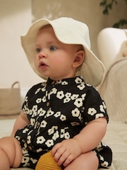 Ecru - Babyhut mit breiter Krempe (0 M.–2 J.) - Bild 2 von 4