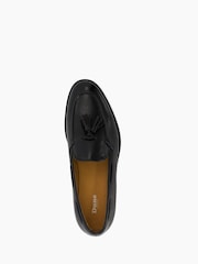 črna - Dune London Sandders Usnjeni podplat Tassel mokasini - Slika 6 iz 6