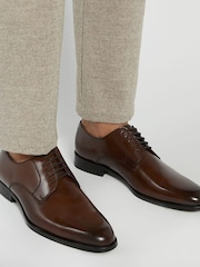 Dune London Brown Salisburry Classic Oxford Shoes - Image 9 of 9