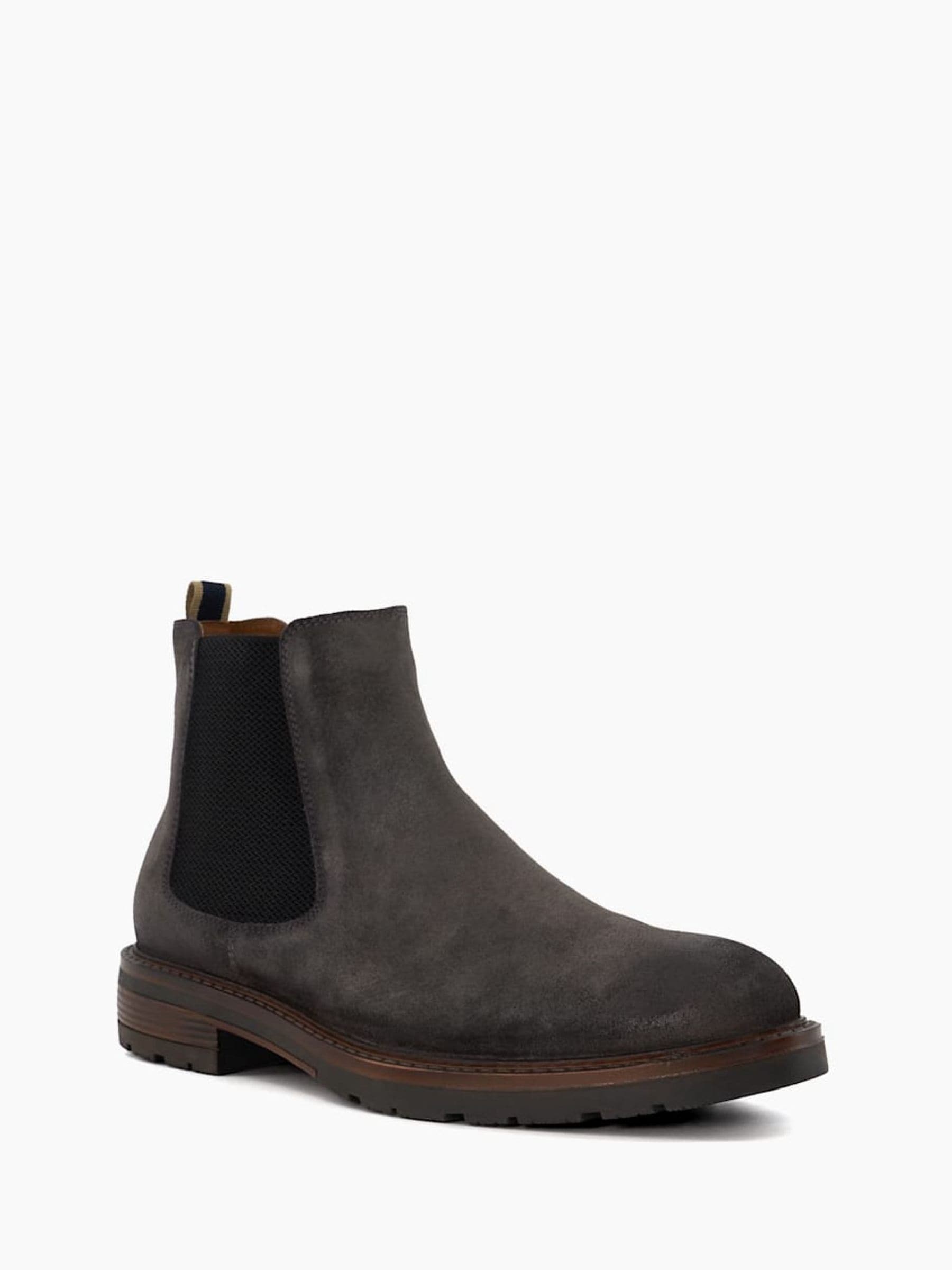 Buy Dune London Grey Cheltenham Brushed Chelsea Boots from Next
