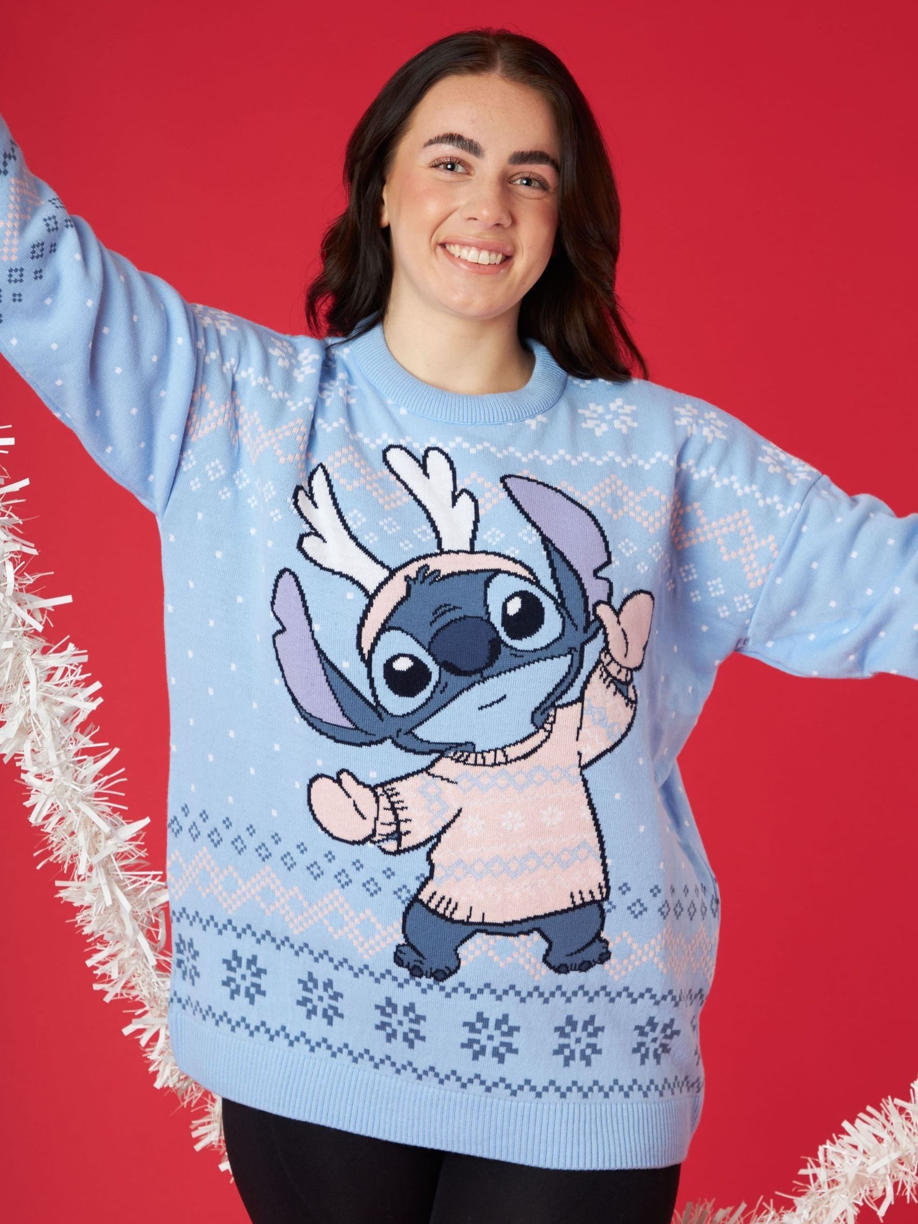 Stitch xmas jumper outlet
