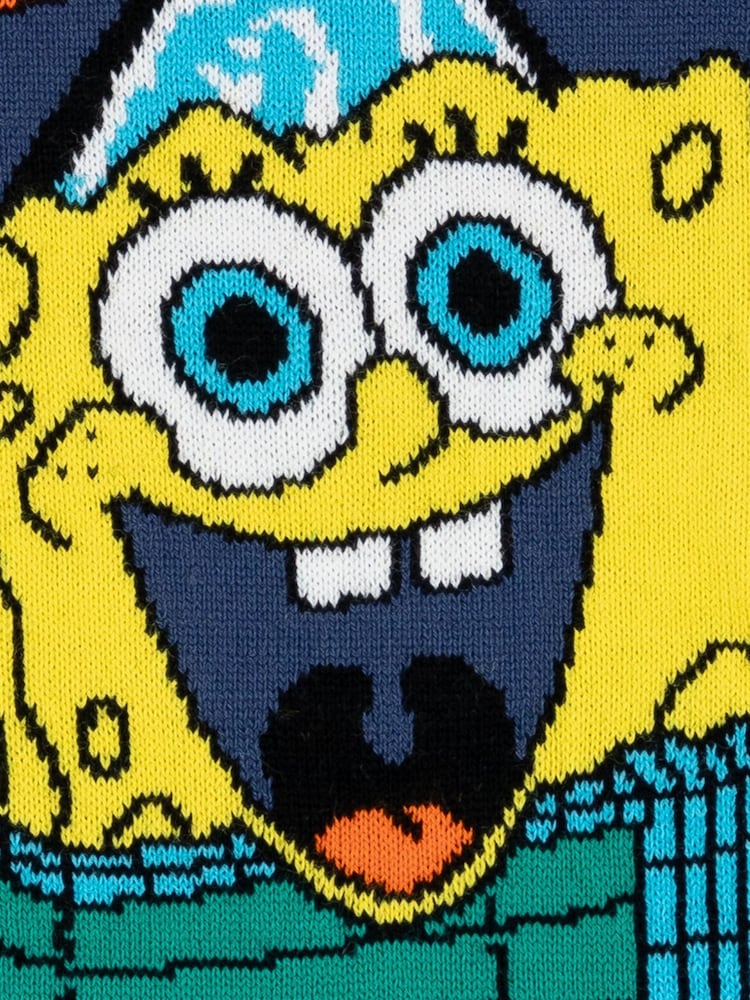 Spongebob bleu - Pull de Noël Vanilla Underground enfant - Image 6 of 7