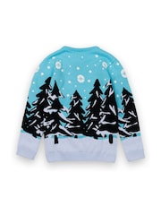 Vanilla Underground Blue Pokémon Kids Christmas Jumper - Image 6 of 6