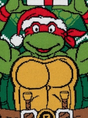 Vanilla Underground Green Ninja Turtles Kids Christmas Jumper - Image 5 of 5