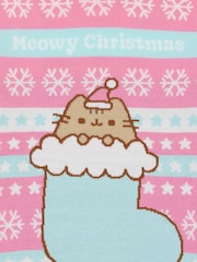 Vanilla Underground Pink Pusheen Girls Christmas Jumper - Image 5 of 5