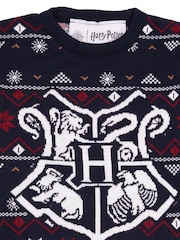 Синий Harry Potter - Детский рождественский джемпер Vanilla Underground - Image 3 of 5