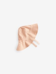 Apricot Pink Wide Brim Baby Hat (0mths-2yrs) - Image 5 of 6