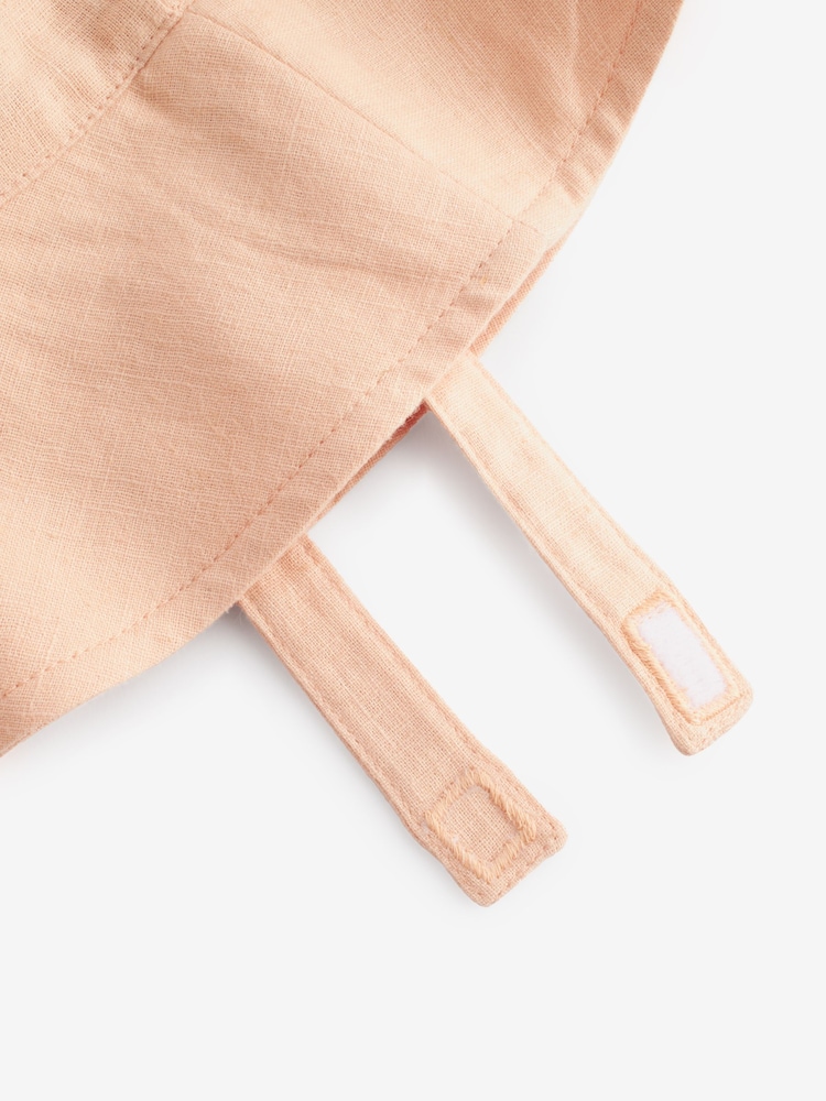 Apricot Pink Wide Brim Baby Hat (0mths-2yrs) - Image 6 of 6