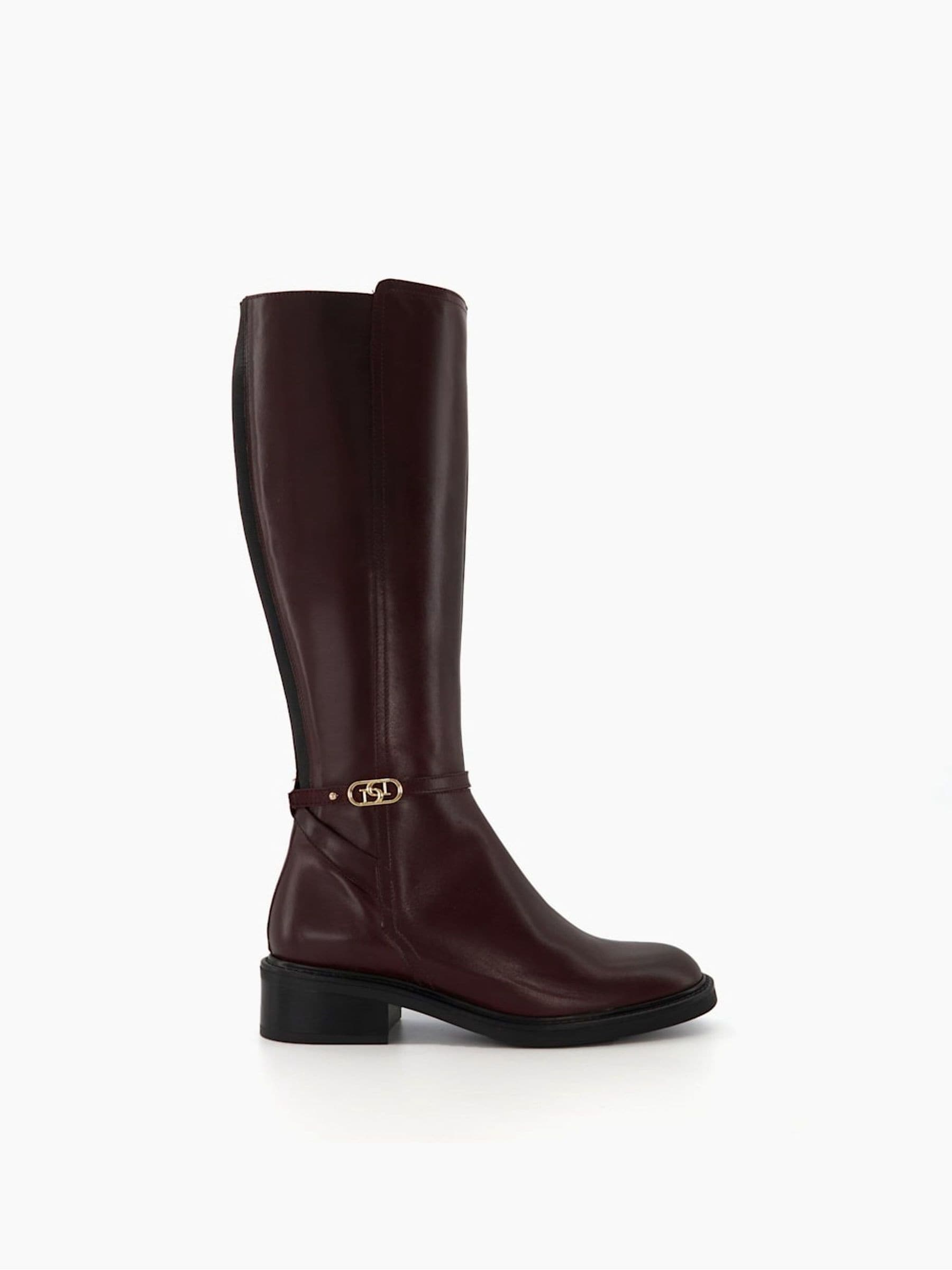 Buy Dune London Red City Smart Tia Knee High Boots from Next Luxembourg