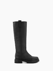 Dune London Black Casual Pull-On Tristina Chunky Boots - Image 1 of 5