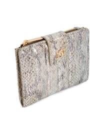 Dune London Silver Slim Kinners Quilted Purse - Image 5 of 6