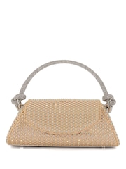 Dune London Nude Brynleys Embellished Top Handle Bag - Image 2 of 5