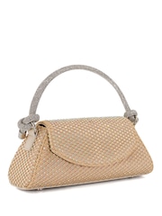 Dune London Nude Brynleys Embellished Top Handle Bag - Image 4 of 5