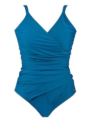 Seaspray Mock Wrap Longer Length Tummy Control Swimsuit - Image 3 of 3