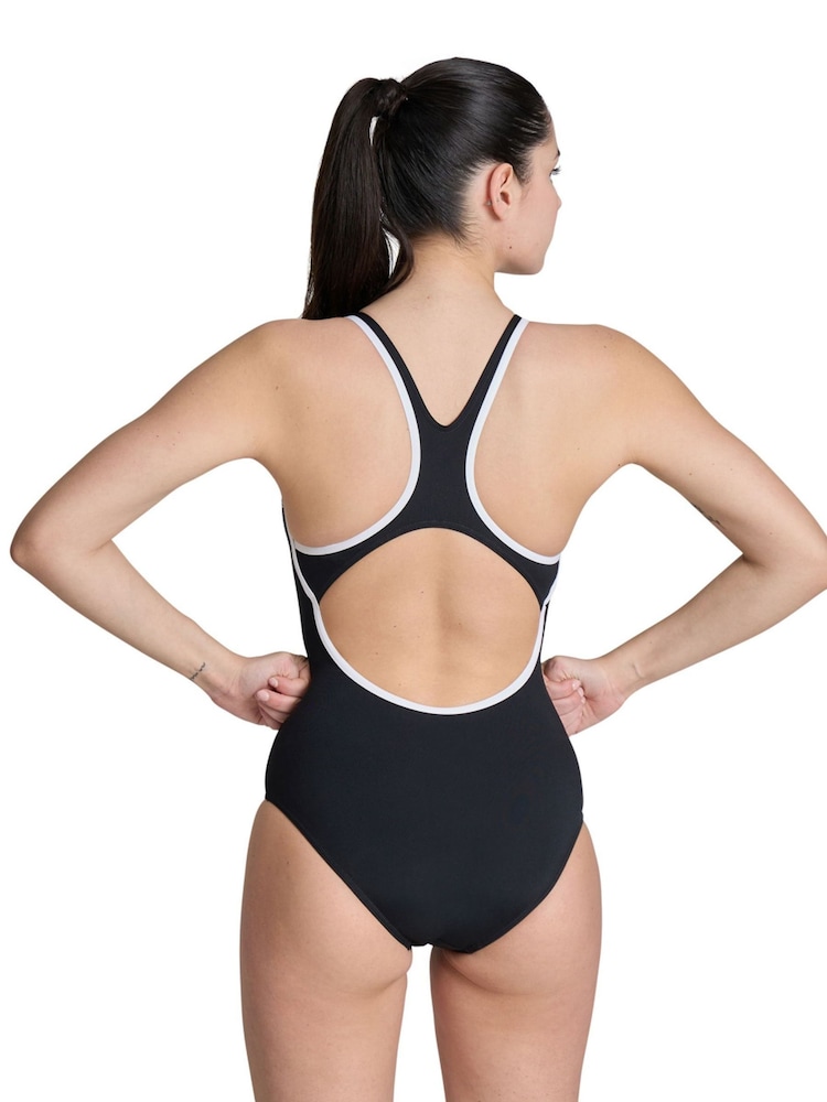Arena Women's Performance Losange Swim Pro Back Black Swimsuit - Image 2 of 9