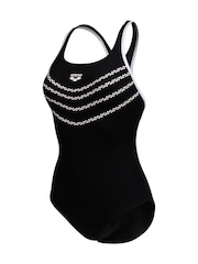 Arena Women's Performance Losange Swim Pro Back Black Swimsuit - Image 8 of 9