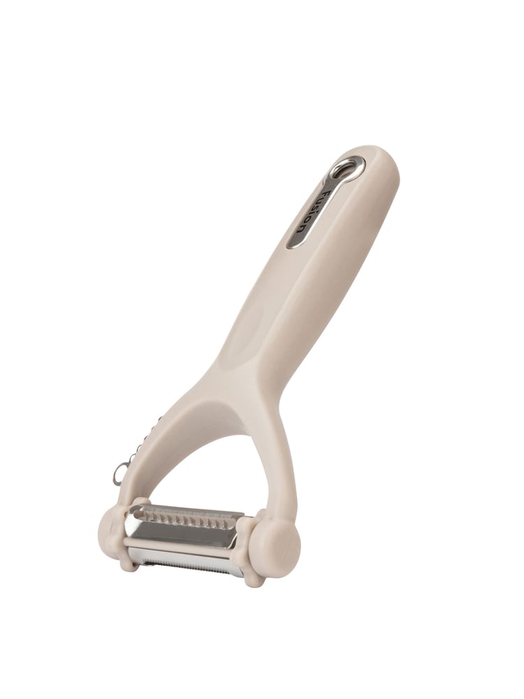 Fusion Grey Set of 4 Can Opener, Multi Peeler, Pizza Cutter and Garlic Press - Image 4 of 4