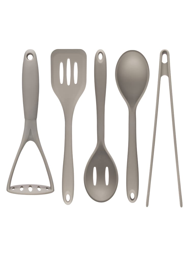 Fusion Grey Utensils Set of 5 - Image 2 of 4 Fusion Grey Utensils Set of 5 - Image 2 of 4