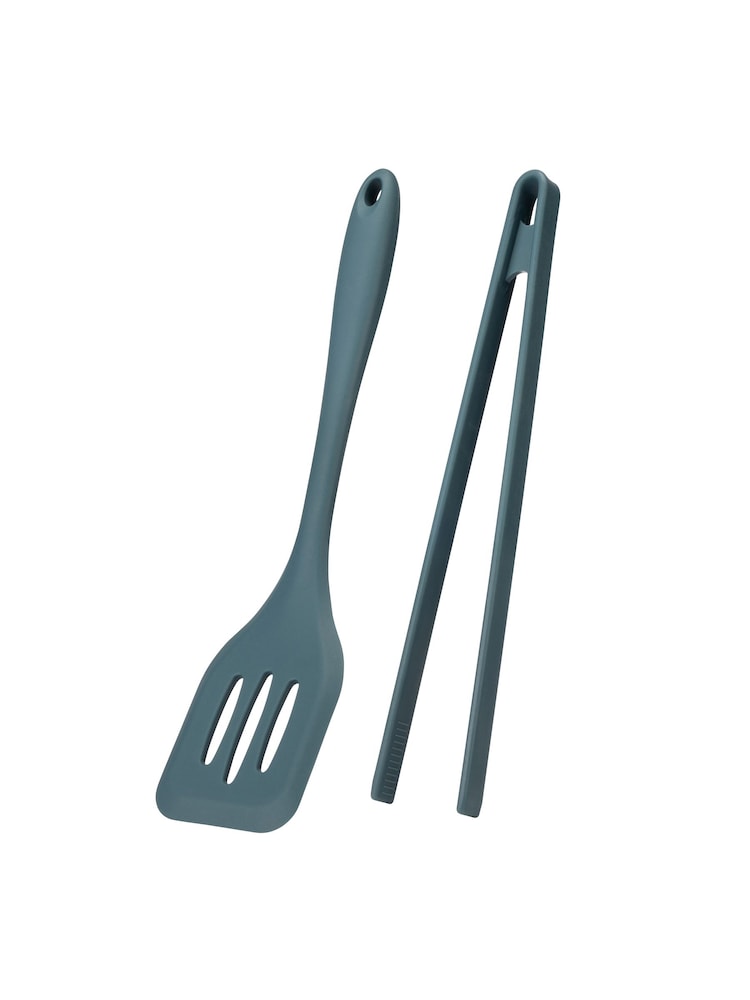 Fusion Blue Utensils Set of 5 - Image 4 of 4 Fusion Blue Utensils Set of 5 - Image 4 of 4