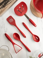 Fusion Red Utensils Set of 5 - Image 1 of 4