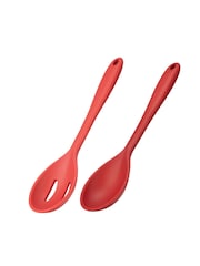 Fusion Red Utensils Set of 5 - Image 3 of 4