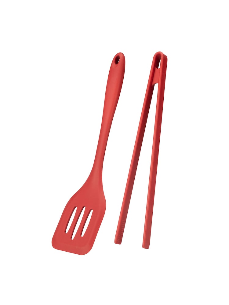 Fusion Red Utensils Set of 5 - Image 4 of 4