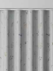 White Ditsy Floral Made to Measure 100% Cotton Curtains - Image 8 of 9