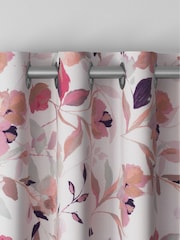 Natural Restore Floral Made to Measure 100% Cotton Curtains - Image 7 of 9