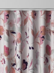 Natural Restore Floral Made to Measure 100% Cotton Curtains - Image 8 of 9