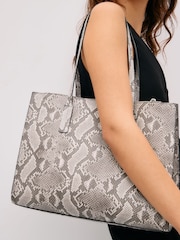 Neutral Formal Open Tote Bag - Image 2 of 8