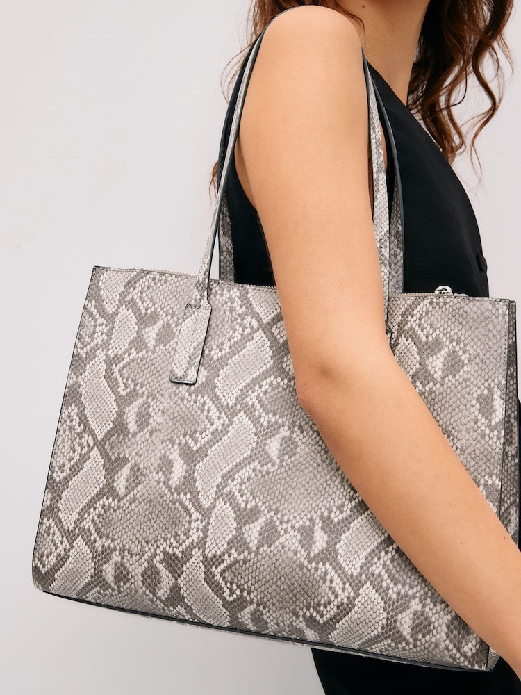 Neutral Formal Open Tote Bag - Image 2 of 8