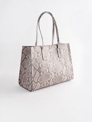 Neutral Formal Open Tote Bag - Image 4 of 8
