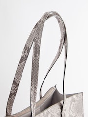Neutral Formal Open Tote Bag - Image 6 of 8